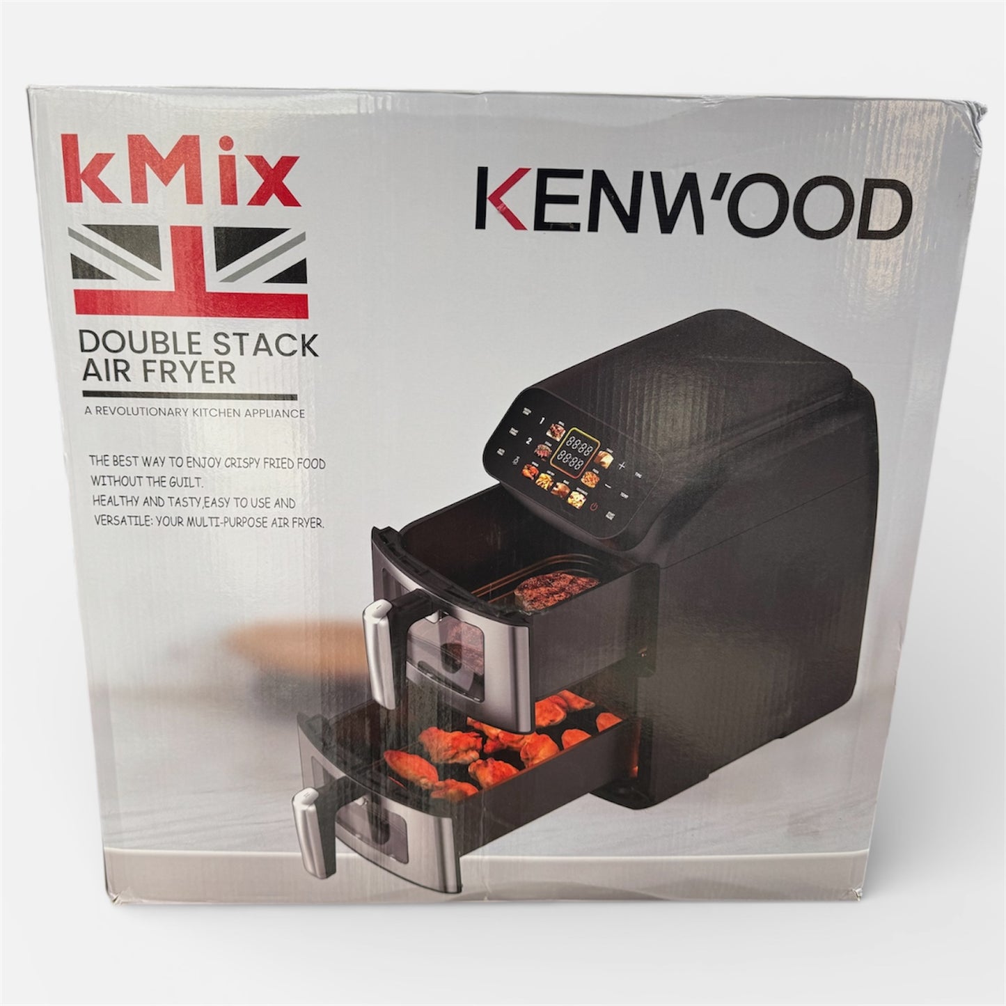 🔥 Air Fryer Kenwood Double Stack –2500 W 11L 🔥مقلاة هوائية كينوود