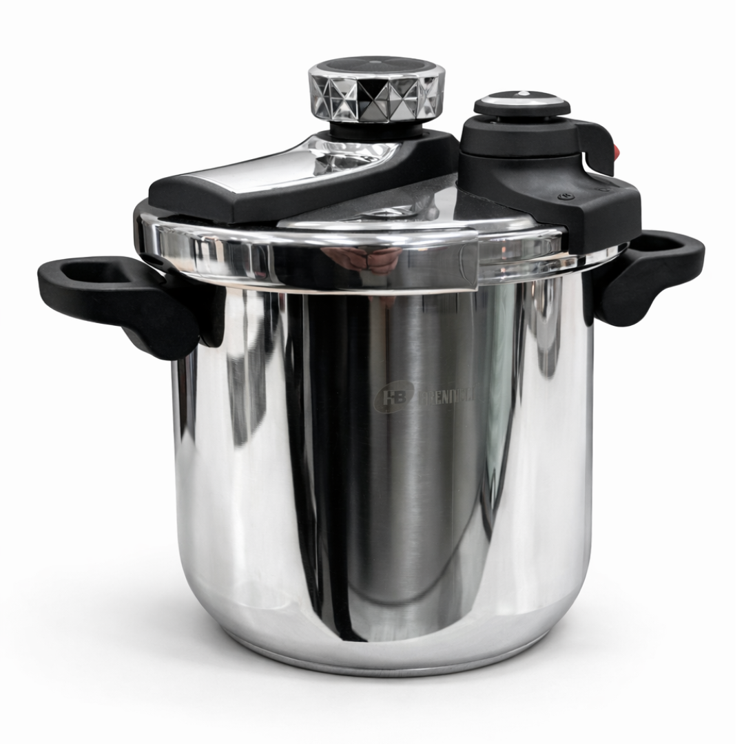 Cocotte-Minute Brendelli Inox 4+7L | طنجرة ضغط اينوكس  أصلية