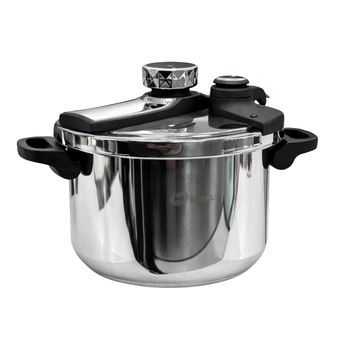 Cocotte-Minute Brendelli Inox 4+7L | طنجرة ضغط اينوكس  أصلية