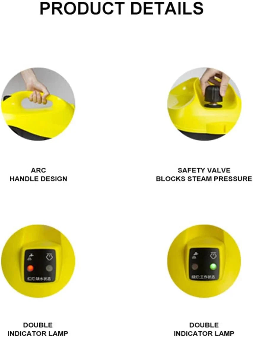 🔥منظف بالبخار NETOYER A VAPEUR SONASHI STC-9040 2000w ✅