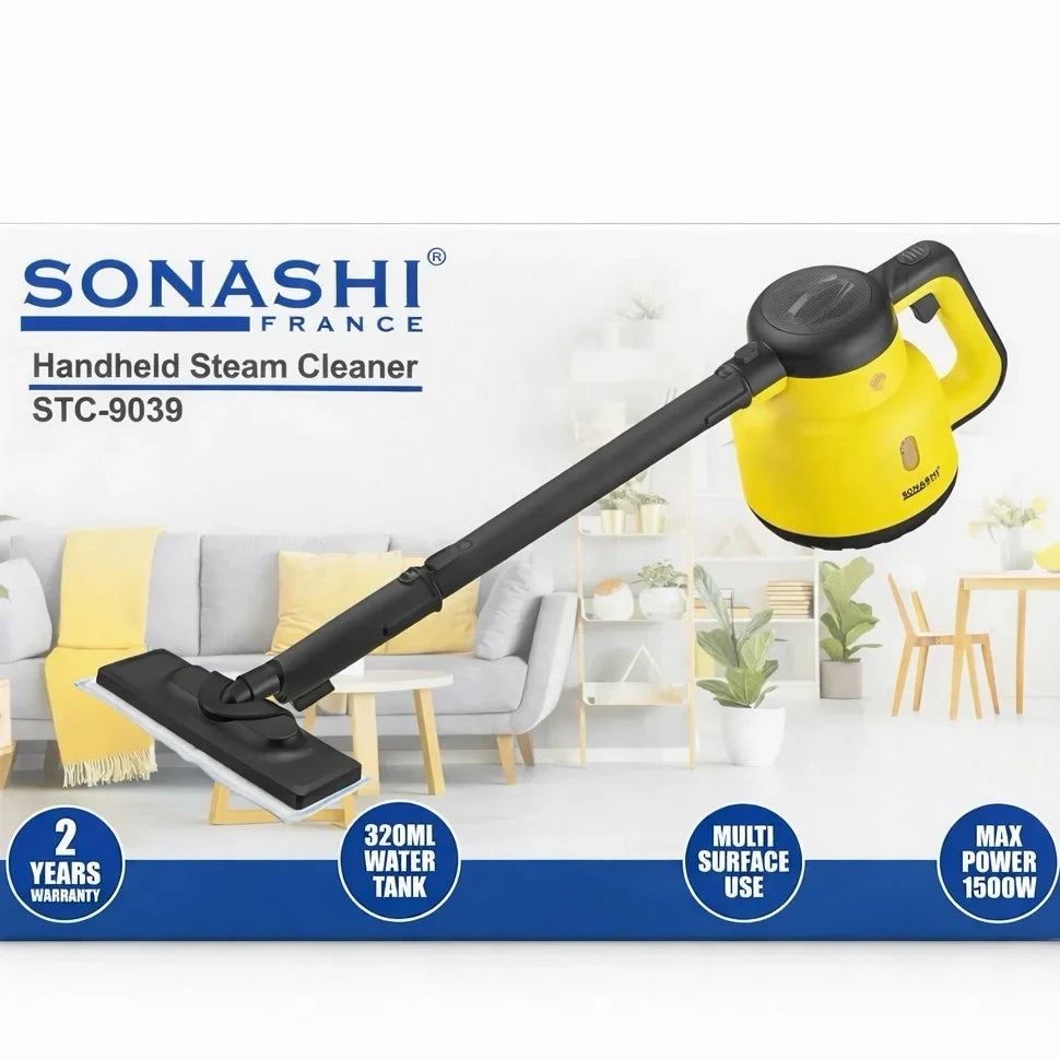 nettoyeur a vapeur sonashi 1500 watt 320ml  multisurface